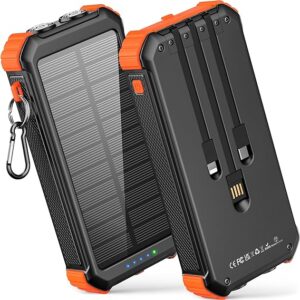Solar Charger Power Bank | Solar Powered Cell Phone Charger