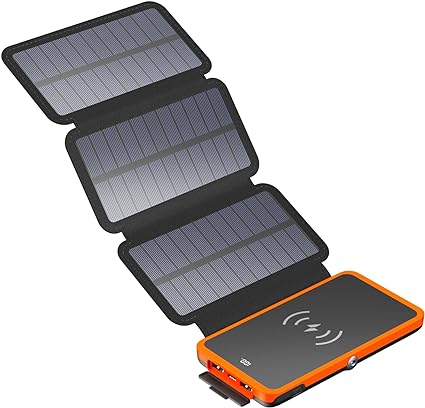 Solar Charger For iPhone 15/15 Plus/15/ Pro15/ Pro Max, iPhone 14/13 Series, Samsung Galaxy